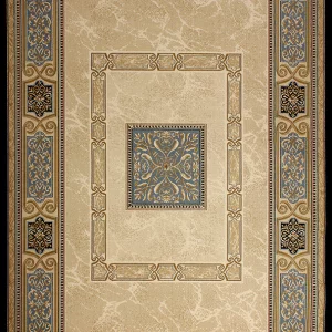 قالیچه و فرشینه مدرن هال و پذیرایی برند رویان کد F256 سایت خرید برو