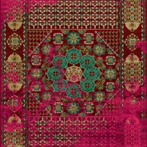 قالیچه و فرشینه مدرن هال و پذیرایی برند رویان کد F261 سایت خرید برو