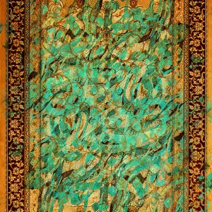 قالیچه و فرشینه مدرن هال و پذیرایی برند رویان کد F319 سایت خرید برو