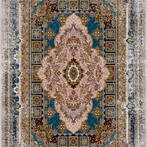 قالیچه و فرشینه مدرن هال و پذیرایی برند رویان کد F472 سایت خرید برو