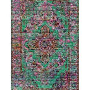 قالیچه و فرشینه مدرن هال و پذیرایی برند رویان کد F480 سایت خرید برو