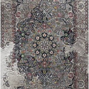 قالیچه و فرشینه مدرن هال و پذیرایی برند رویان کد F554 سایت خرید برو