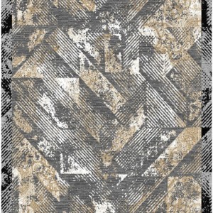 قالیچه و فرشینه مدرن هال و پذیرایی برند رویان کد F562 سایت خرید برو