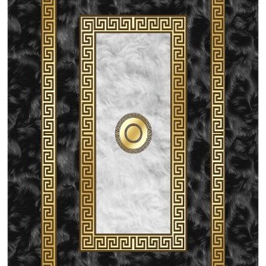 قالیچه و فرشینه مدرن هال و پذیرایی برند رویان کد F578 سایت خرید برو