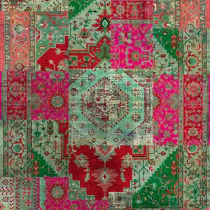 قالیچه و فرشینه مدرن هال و پذیرایی برند رویان کد F588 سایت خرید برو