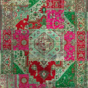 قالیچه و فرشینه مدرن هال و پذیرایی برند رویان کد F589 سایت خرید برو