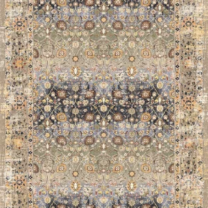 قالیچه و فرشینه مدرن هال و پذیرایی برند رویان کد F595 سایت خرید برو