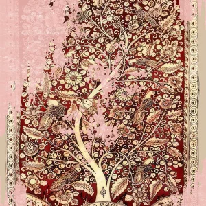 قالیچه و فرشینه مدرن هال و پذیرایی برند رویان کد F600 سایت خرید برو