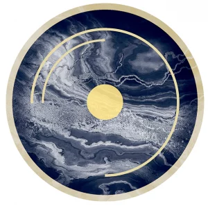 فرشینه گرد و مدرن هال و پذیرایی برند رویان کد Da25 سایت خرید برو