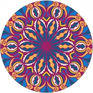 فرشینه گرد و مدرن هال و پذیرایی برند رویان کد Z27 سایت خرید برو