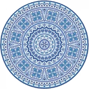 فرشینه گرد و مدرن هال و پذیرایی برند رویان کد Z34 سایت خرید برو