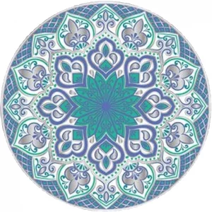 فرشینه گرد و مدرن هال و پذیرایی برند رویان کد Z37 سایت خرید برو