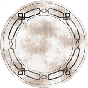 فرشینه گرد و مدرن هال و پذیرایی برند رویان کد Z65 سایت خرید برو