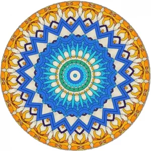 فرشینه گرد و مدرن هال و پذیرایی برند رویان کد De24 سایت خرید برو