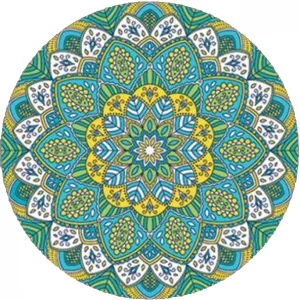 فرشینه گرد و مدرن هال و پذیرایی برند رویان کد De52 سایت خرید برو