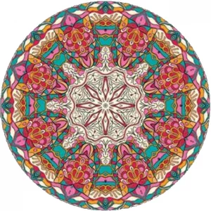 فرشینه گرد و مدرن هال و پذیرایی برند رویان کد De55 سایت خرید برو