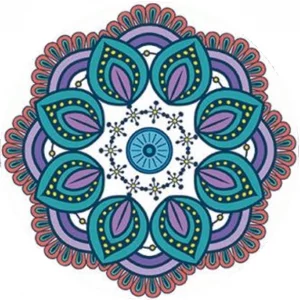 فرشینه گرد و مدرن هال و پذیرایی برند رویان کد De64 سایت خرید برو