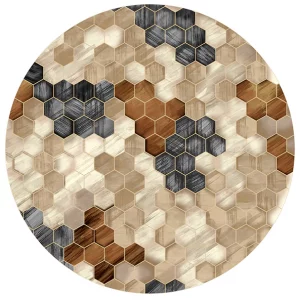 فرشینه گرد و مدرن هال و پذیرایی برند رویان کد F17 سایت خرید برو