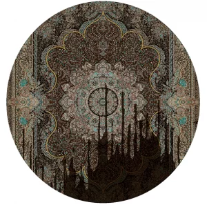 فرشینه گرد و مدرن هال و پذیرایی برند رویان کد F30 سایت خرید برو