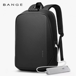 کوله لپ تاپ 15.6 اینچ ضد آب دارای درگاه یو اس بی و تایپ سی بنج BANGE BG-7251 Mens Laptop Bag Large Capacity Waterproof