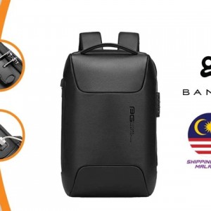 کوله پشتی چرم ضد سرقت لپ تاپ 15.6 اینچ یو اس بی دار بنج BG-6622