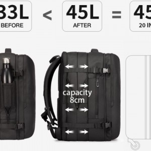 کوله پشتی لپ تاپ 17.3 اینچ ، 45 لیتری بنج Bange BG-1909D 45L Tas Ransel Laptop Backpack Bag 17.3 Inch
