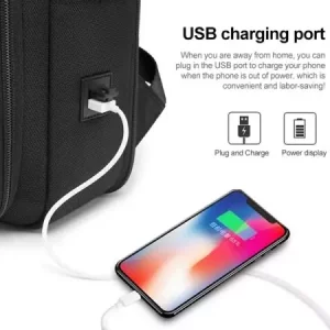 کوله پشتی مسافرتی ضد آب یو اس بی دار لپ تاپ 15.6 اینچی بنج Bange BG-S53