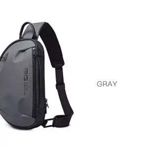 کوله تک بند یو اس بی دار ضد آب بنج Bange BG-7306 Crossbody Chest Bag with USB Port