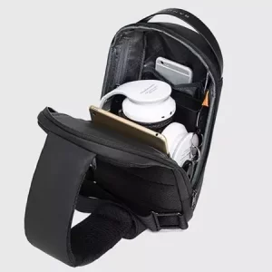 کوله تک بند حرفه ای ضد آب دارای USB بنج BANGE BG-7221 Men Bag Casual Business Messenger Cloth Bag