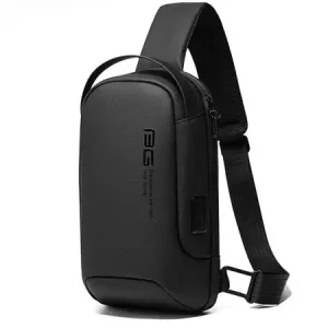 کوله تک بند حرفه ای ضد آب دارای USB بنج BANGE BG-7221 Men Bag Casual Business Messenger Cloth Bag