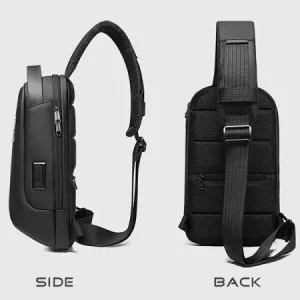 کوله تک بند حرفه ای ضد آب دارای USB بنج BANGE BG-7221 Men Bag Casual Business Messenger Cloth Bag