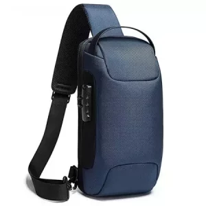 کوله کراس بادی تک بند ضد سرقت دارای پورت USB بنج BANGE BG-22085 Sling Chest Bag USB External Charging Port