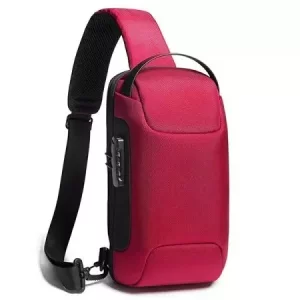 کوله کراس بادی تک بند ضد سرقت دارای پورت USB بنج BANGE BG-22085 Sling Chest Bag USB External Charging Port