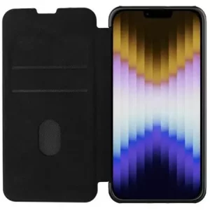 کیف چرمی و پارچه ای آیفون نیلکین Nillkin iPhone 14 Plus Qin Pro Plain Leather + Cloth Case