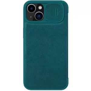 کیف چرمی و پارچه ای آیفون نیلکین Nillkin iPhone 14 Plus Qin Pro Plain Leather + Cloth Case