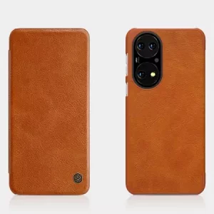 کیف چرمی نیلکین هواوی Nillkin Qin Leather Case Huawei P50