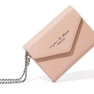 کیف پول دکمه ای زنانه بنددارTAOMICMIC Y8929 Women&#39;s Short Wallet PU Leather
