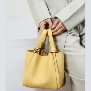 کیف دوشی زنانه چرم با ظرفیت بزرگ women&#39;s bag bucket bag autumn and winter single shoulder 4167