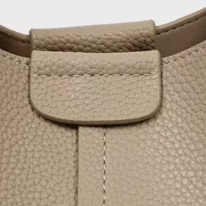 کیف دوشی زنانه چرمی با ظرفیت بزرگ Viney women's bag versatile leather portable bucket bag 4368