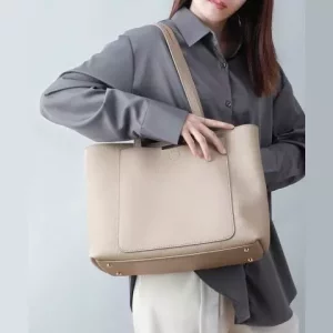 کیف دوشی زنانه چرم با ظرفیت بزرگ new fashion trendy genuine leather women&#39;s bag 5180
