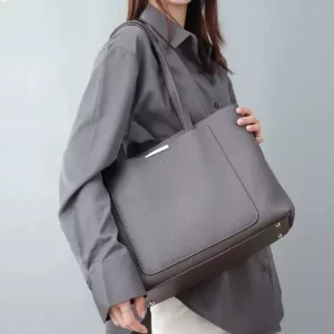 کیف دوشی زنانه چرم با ظرفیت بزرگ new fashion trendy genuine leather women&#39;s bag 5180