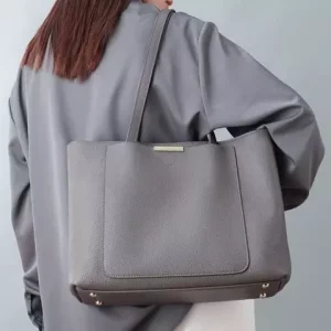 کیف دوشی زنانه چرم با ظرفیت بزرگ new fashion trendy genuine leather women&#39;s bag 5180