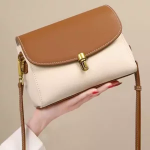 کیف دوشی زنانه چرمی New Women&#39;s Crossbody Genuine Leather Bag 6920