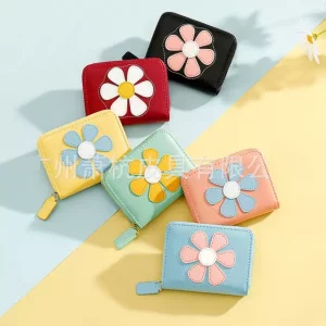 کیف پول زنانه فانتزی طرح گل تائومیک‌میک Y8999