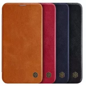 کیف چرمی نیلکین آیفون Nillkin Qin Leather Case iPhone 12 mini