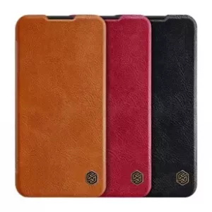 کیف چرمی نیلکین سامسونگ Nillkin Qin Leather Case Samsung Galaxy A01