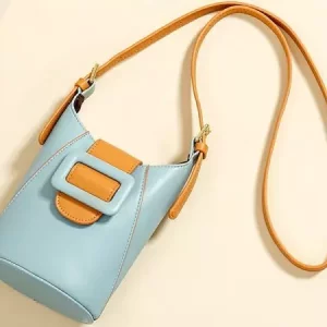 کیف دوشی زنانه طرح چرم TAOMICMIC D7060 Crossbody Phone Bag
