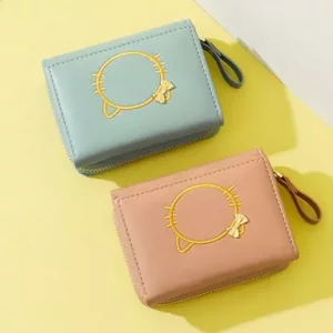 کیف پول زنانه تاشو کوچک تائومیک میک TAOMICMIC Y8956 cartoon multi-card wallet zipper folding zipper