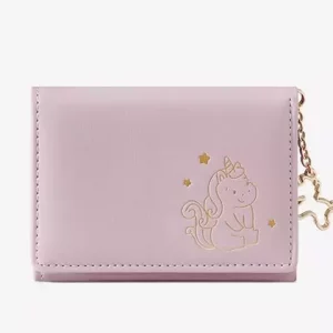 کیف پول زنانه فانتزی کوچک تائومیک میک TAOMICMIC Y8938 Cartoon Unicorn Anime Small Trifold Wallet