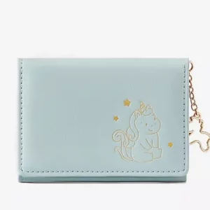 کیف پول زنانه فانتزی کوچک تائومیک میک TAOMICMIC Y8938 Cartoon Unicorn Anime Small Trifold Wallet